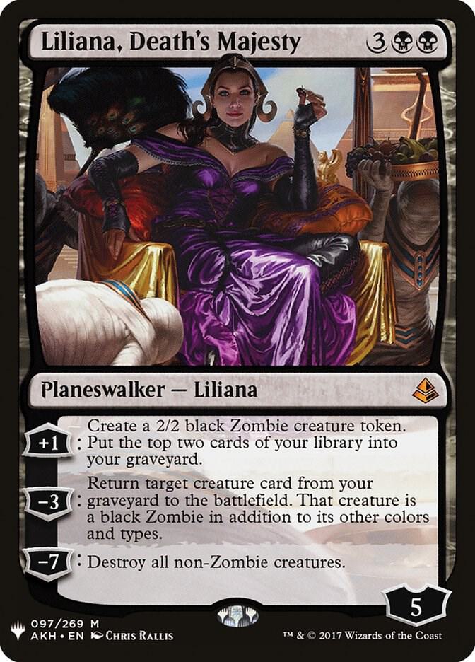 Liliana, Death's Majesty (097/269) [The List]