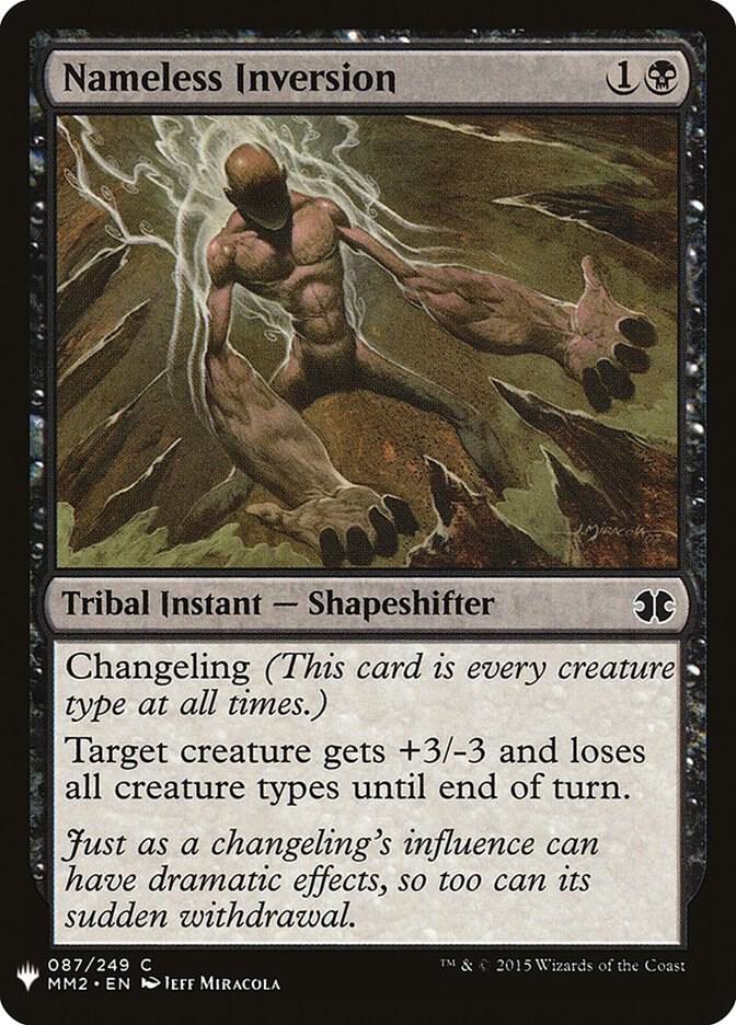 Nameless Inversion (87) [The List]