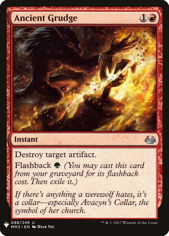 Ancient Grudge (88) [The List]