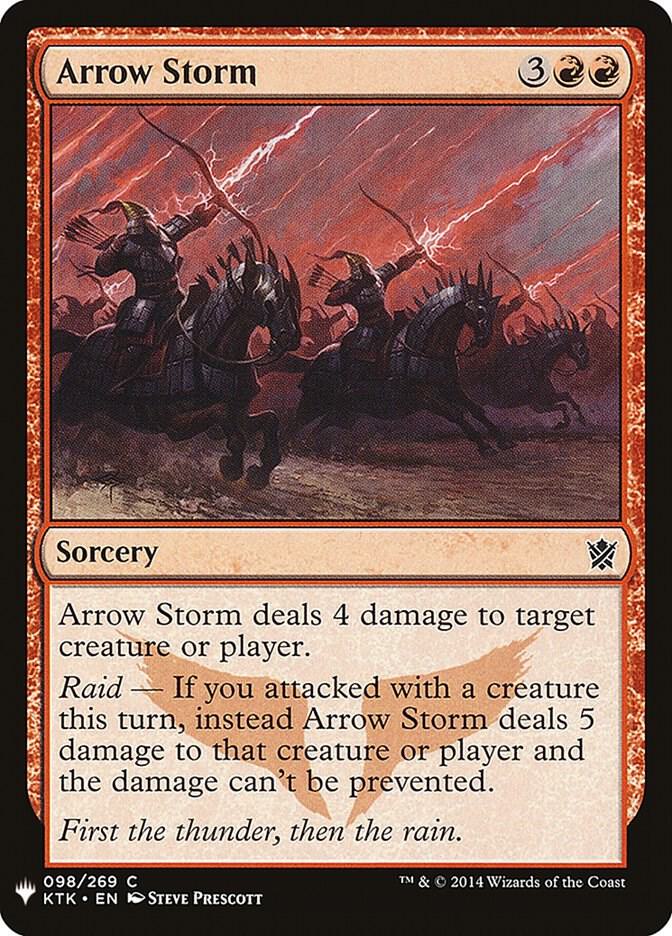 Arrow Storm (98) [The List]