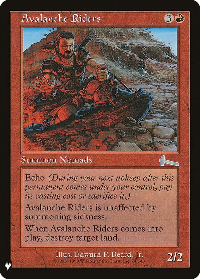 Avalanche Riders (74) [The List]