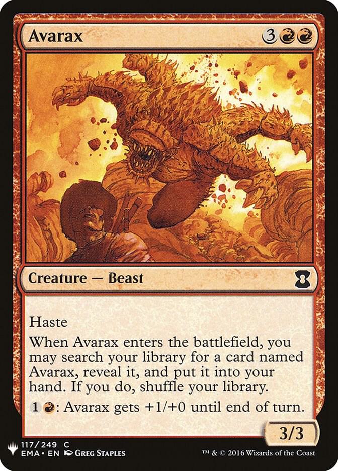 Avarax (117) [The List]