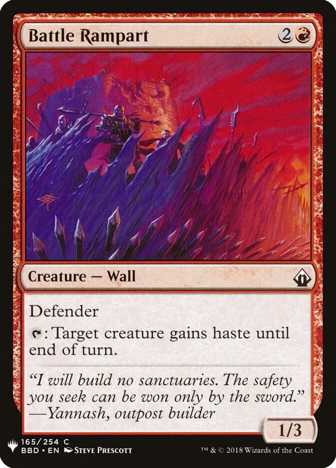 Battle Rampart (165) [The List]