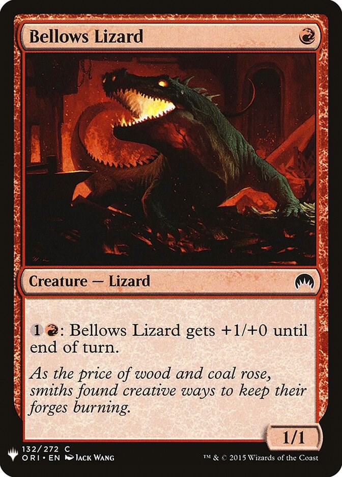 Bellows Lizard (132) [The List]
