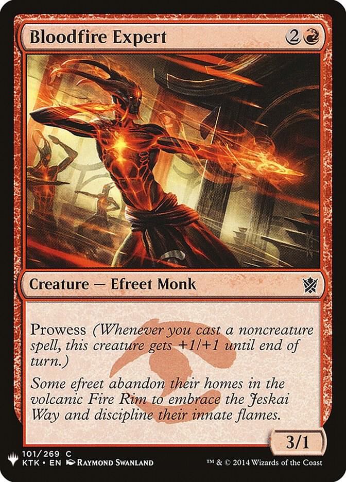 Bloodfire Expert (101) [The List]