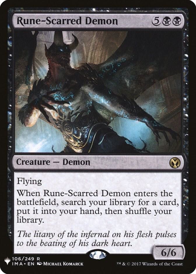Rune-Scarred Demon (106) [The List]