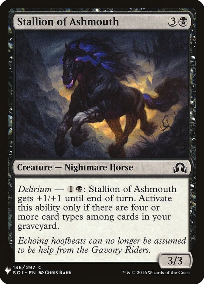 Stallion of Ashmouth (136) [The List]