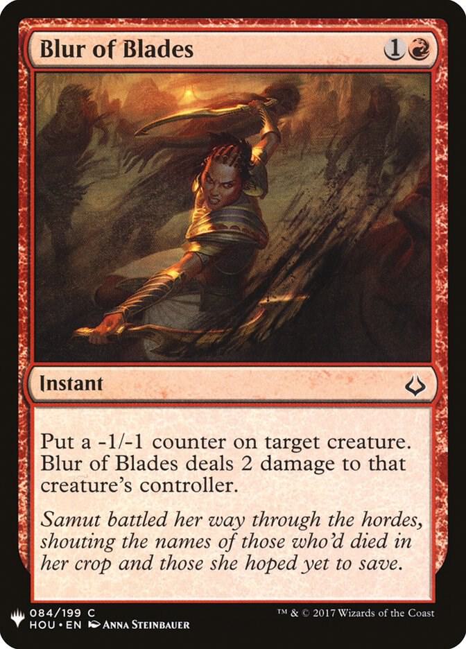 Blur of Blades (84) [The List]