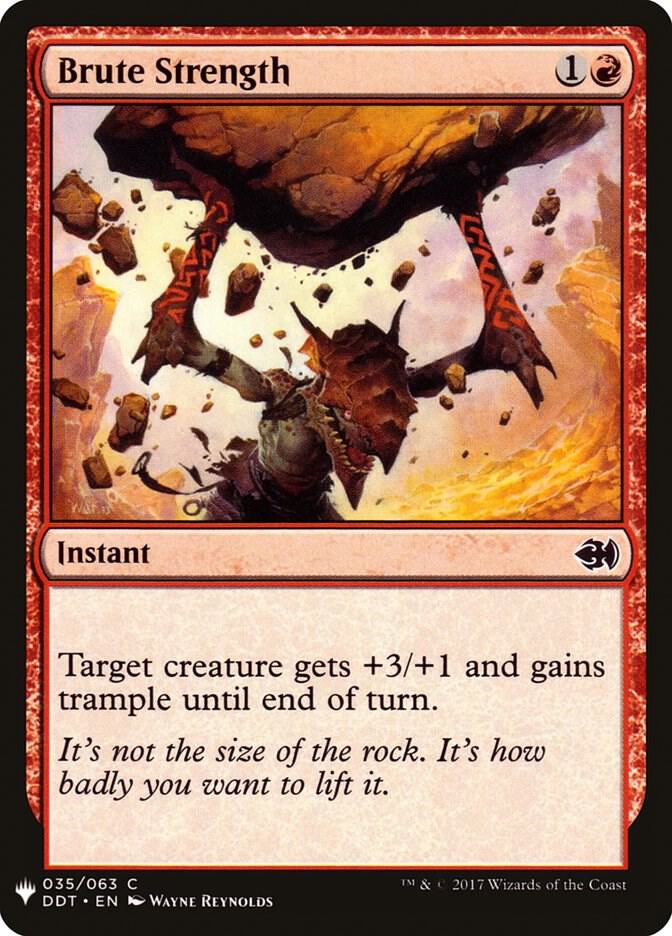Brute Strength (35) [The List]
