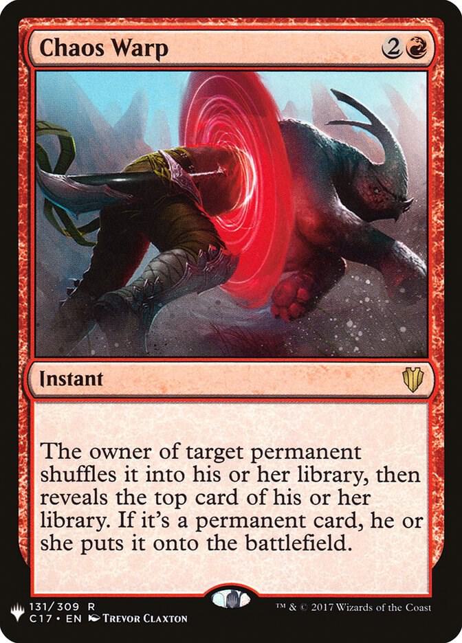 Chaos Warp (C17) (131/309) [The List]