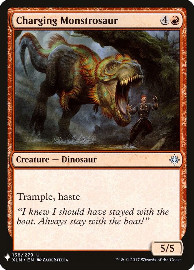 Charging Monstrosaur (138) [The List]