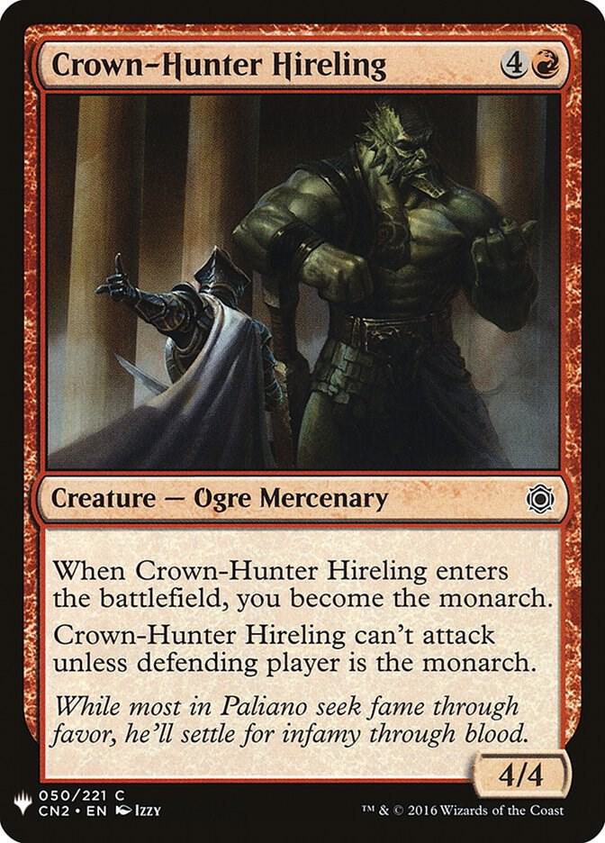 Crown-Hunter Hireling (50) [The List]