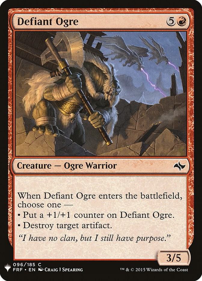 Defiant Ogre (96) [The List]