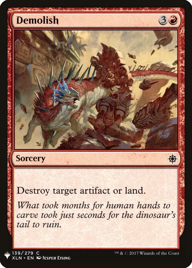 Demolish (139) [The List]