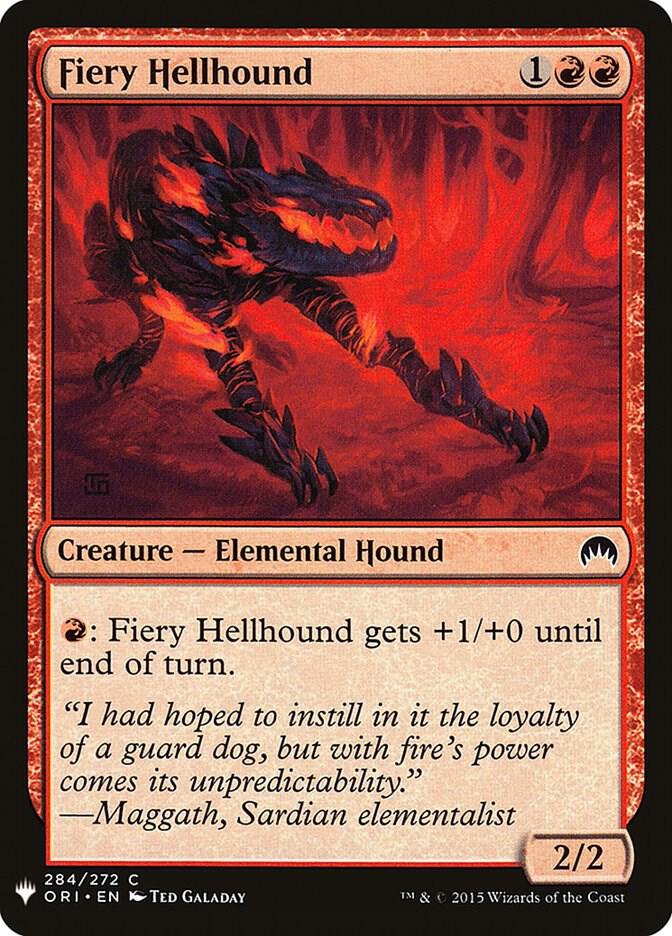 Fiery Hellhound (284) [The List]