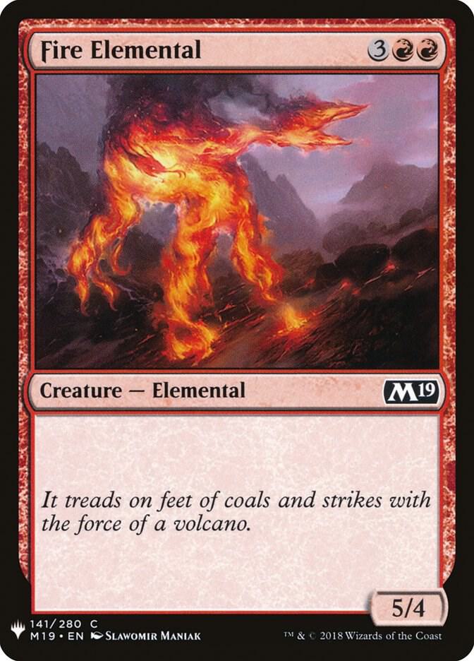 Fire Elemental (141) [The List]