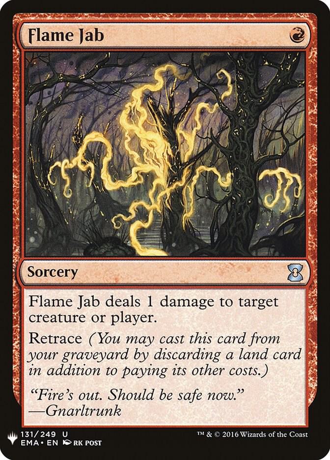 Flame Jab (131) [The List]