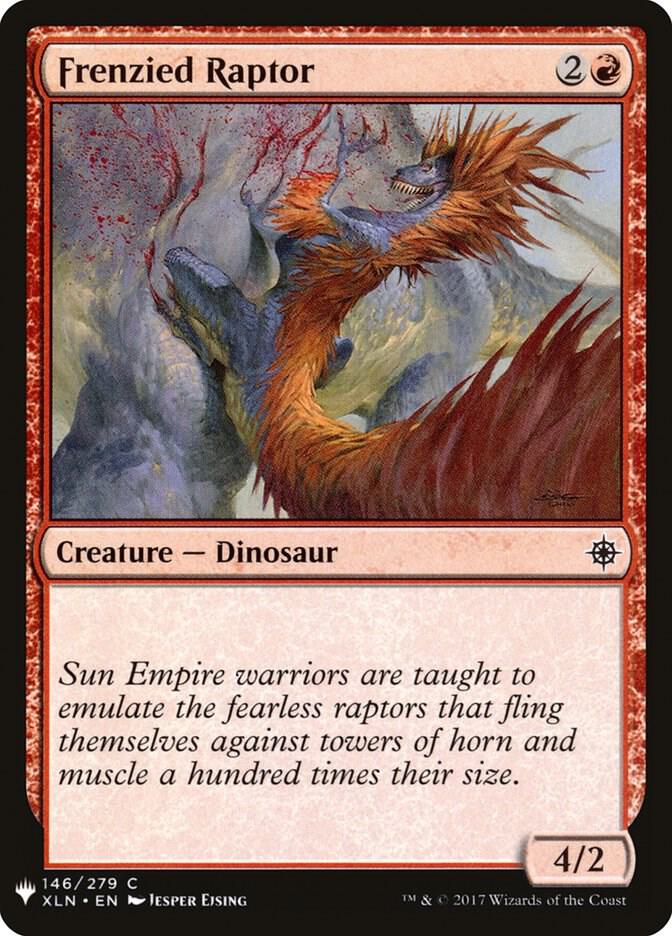 Frenzied Raptor (146) [The List]