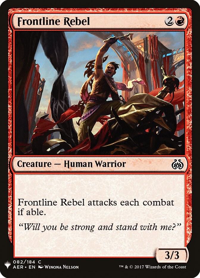 Frontline Rebel (82) [The List]