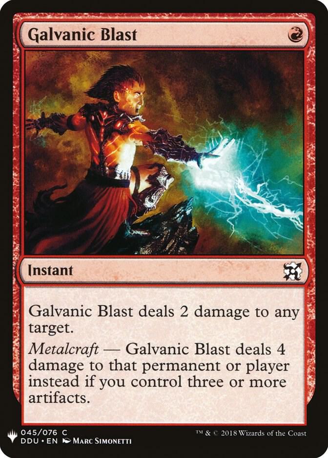 Galvanic Blast (45) [The List]