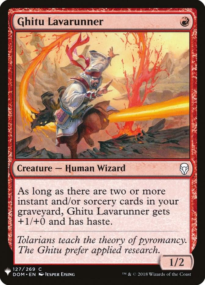 Ghitu Lavarunner (127) [The List]