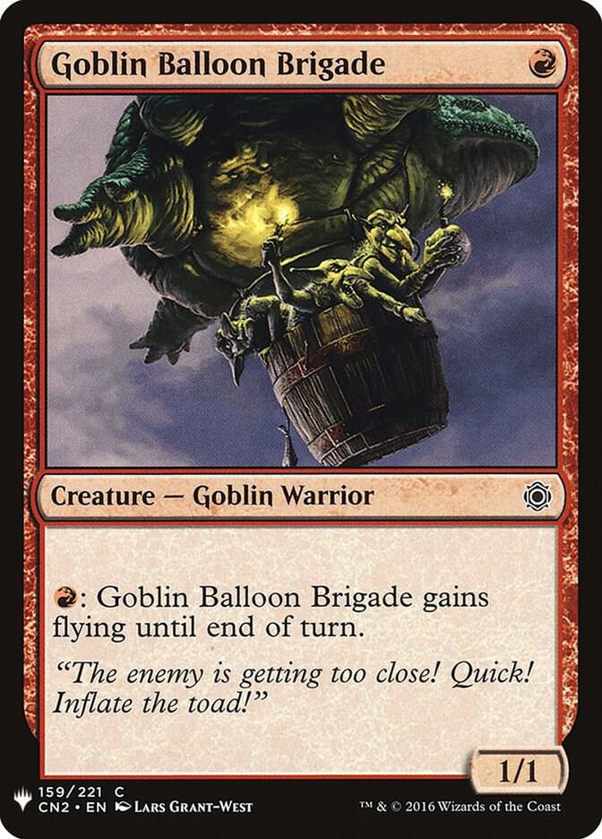 Goblin Balloon Brigade (159) [The List]