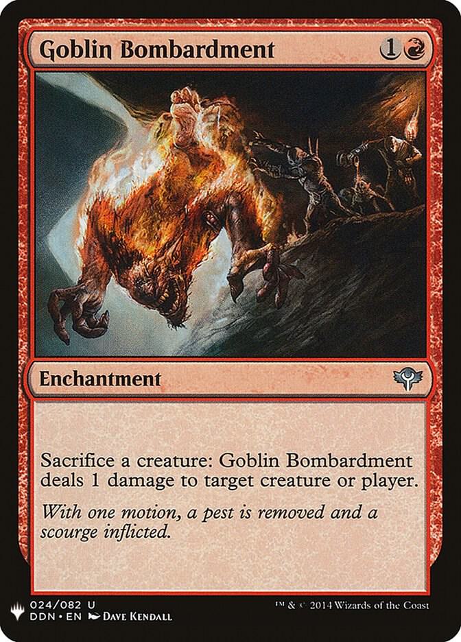 Goblin Bombardment (24) [The List]