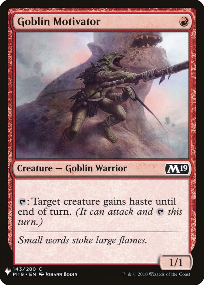 Goblin Motivator (143) [The List]