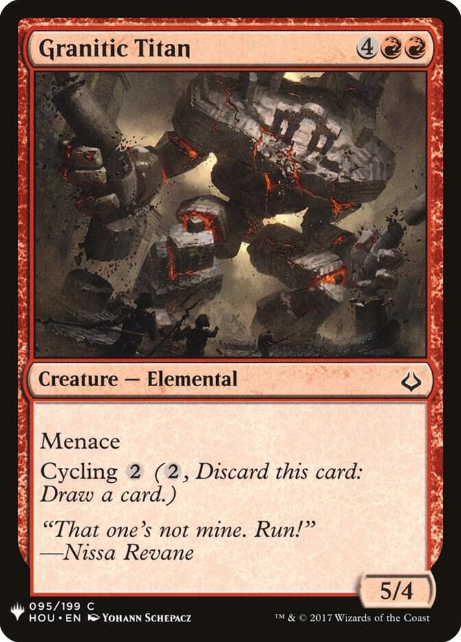 Granitic Titan (95) [The List]