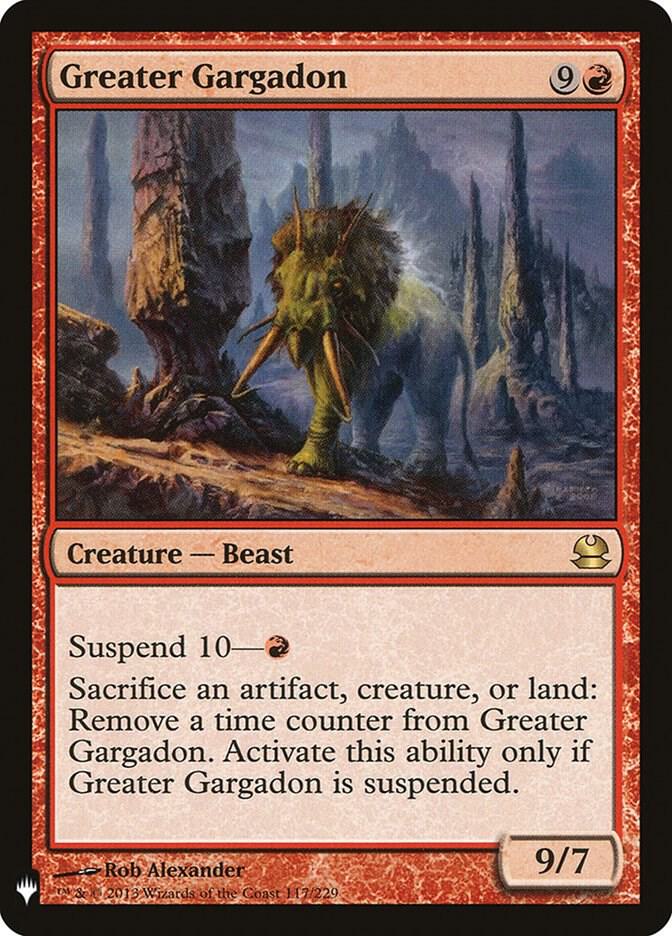 Greater Gargadon (117) [The List]