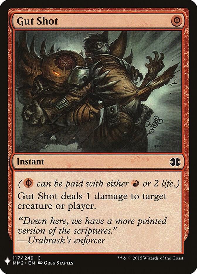 Gut Shot (117) [The List]