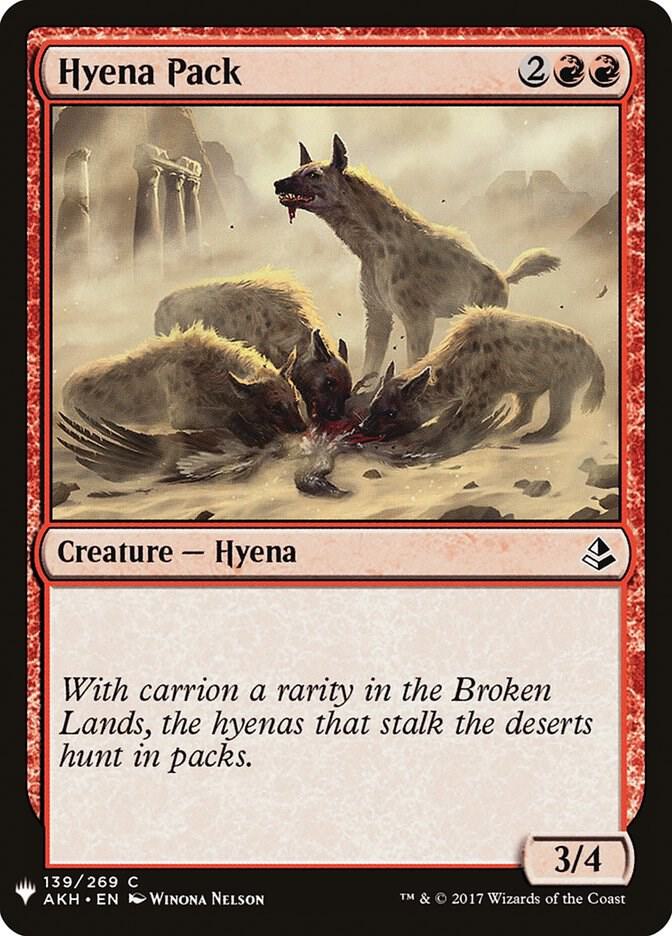 Hyena Pack (139) [The List]