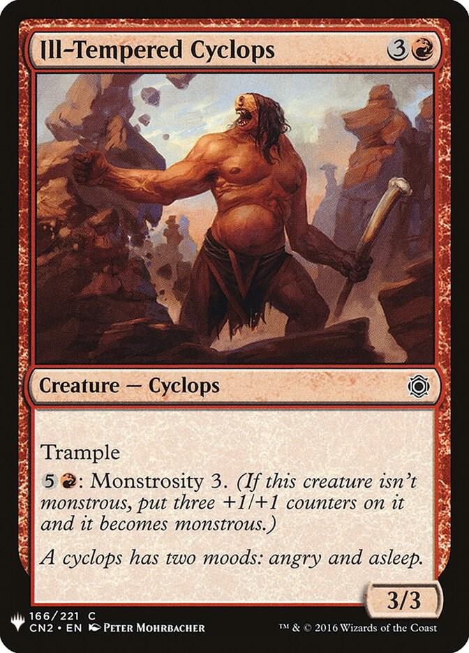 Ill-Tempered Cyclops (166) [The List]