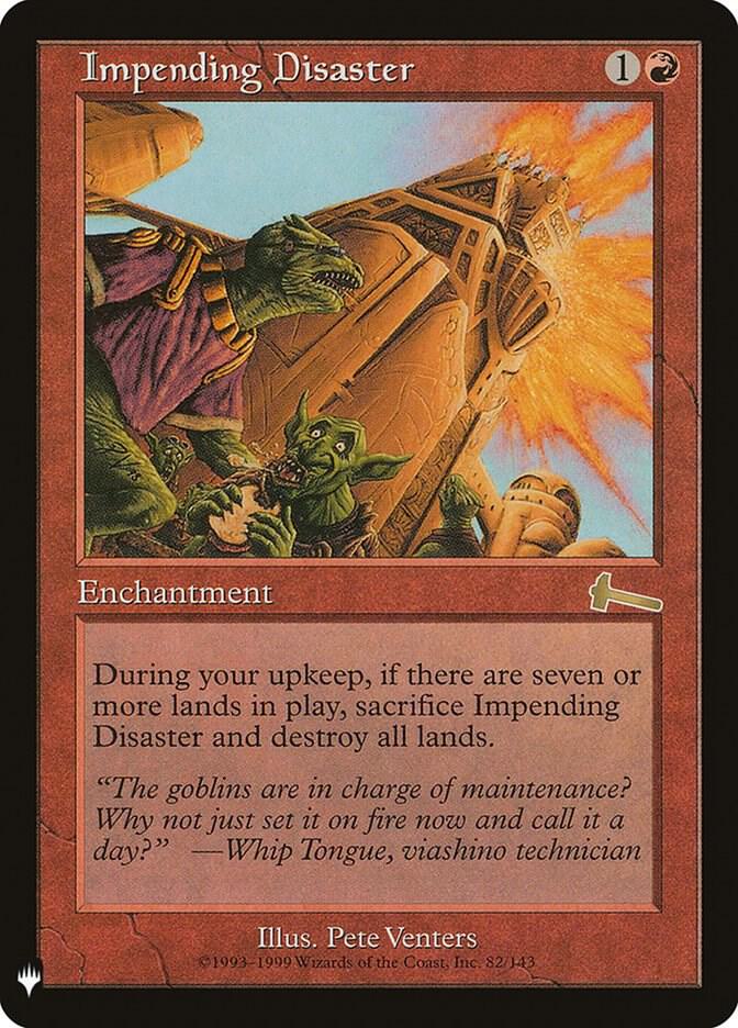 Impending Disaster (82) [The List]