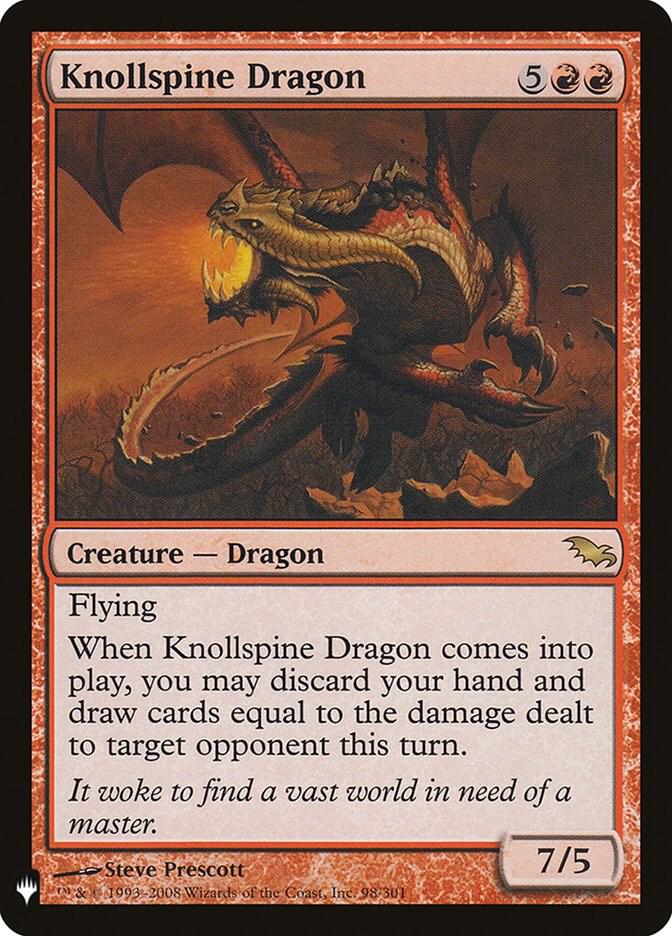 Knollspine Dragon (98/301) [The List]