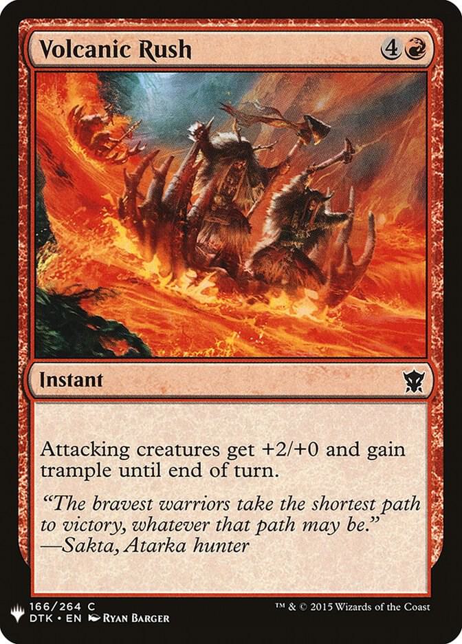 Volcanic Rush (166) [The List]