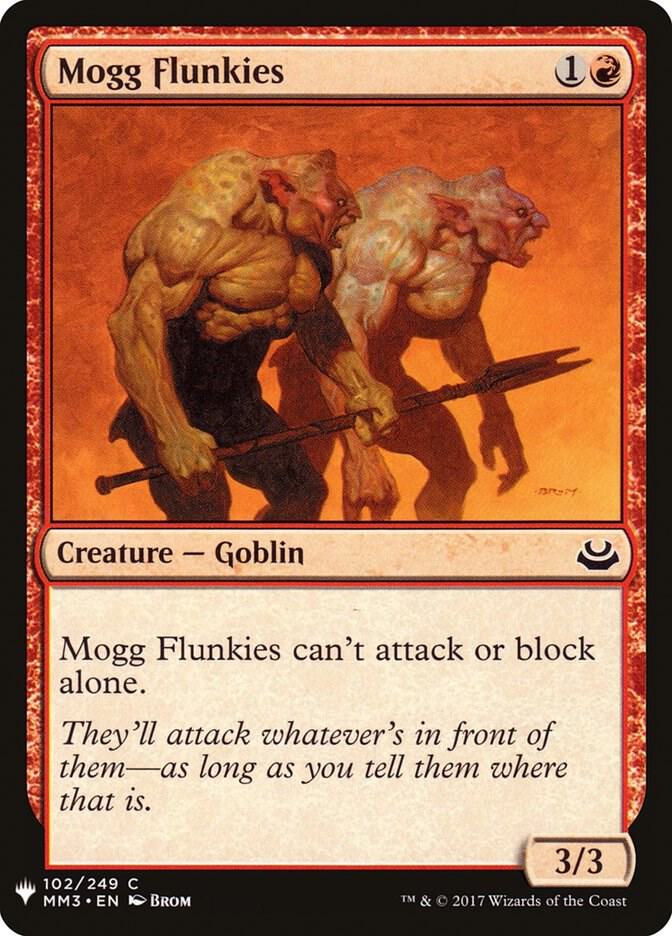 Mogg Flunkies (102) [The List]