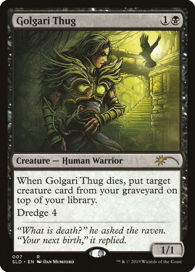 Golgari Thug (7) [Secret Lair Drop]