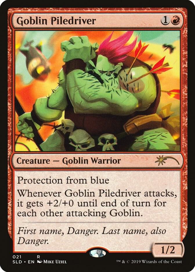 Goblin Piledriver (21) [Secret Lair Drop]