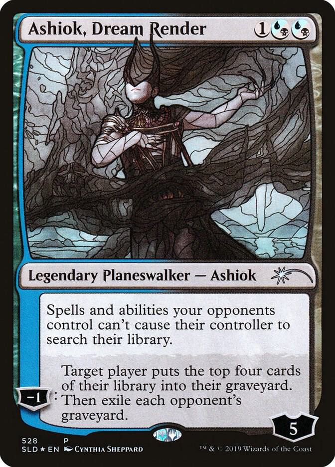 Ashiok, Dream Render (Stained Glass) (528) [Secret Lair Drop]