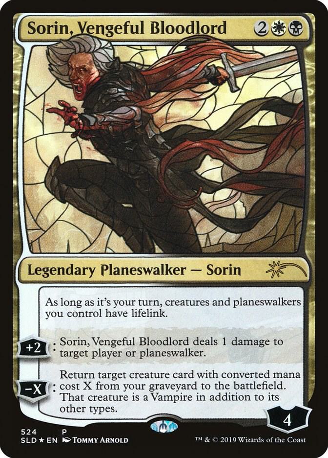 Sorin, Vengeful Bloodlord (Stained Glass) (524) [Secret Lair Drop]