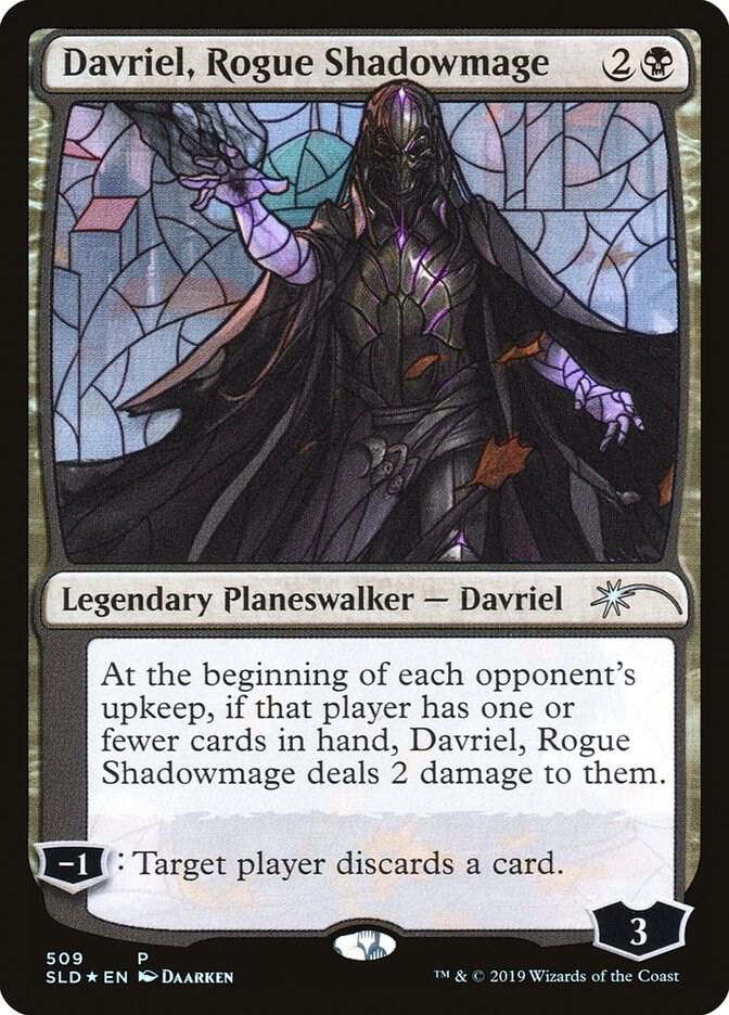 Davriel, Rogue Shadowmage (Stained Glass) (509) [Secret Lair Drop]