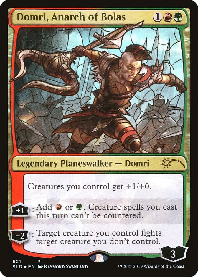 Domri, Anarch of Bolas (Stained Glass) (521) [Secret Lair Drop]