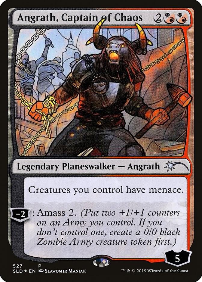 Angrath, Captain of Chaos (Stained Glass) (527) [Secret Lair Drop]