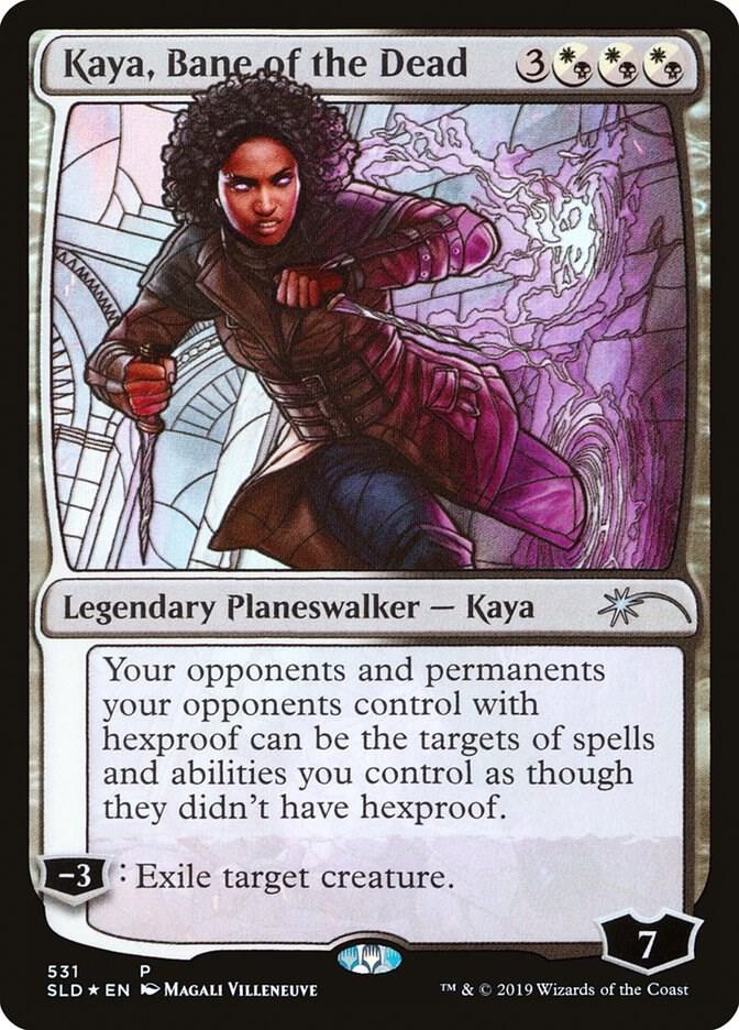 Kaya, Bane of the Dead (Stained Glass) (531) [Secret Lair Drop]