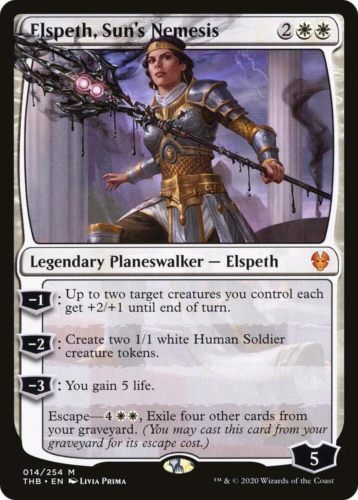 Elspeth, Sun's Nemesis (14) [Theros Beyond Death]