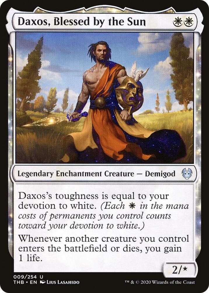 Daxos, Blessed by the Sun (9) [Theros Beyond Death]