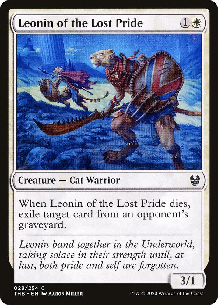 Leonin of the Lost Pride (28) [Theros Beyond Death]