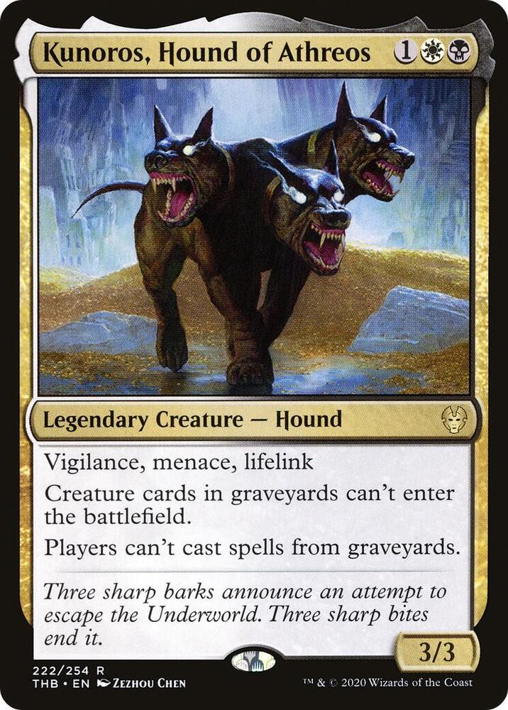 Kunoros, Hound of Athreos (222) [Theros Beyond Death]