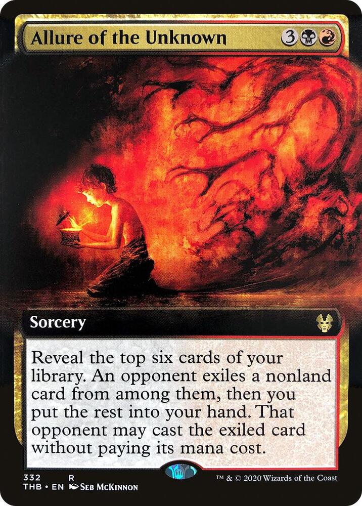 Allure of the Unknown (Extended Art) (332) [Theros Beyond Death] [Extended Art]
